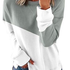 Soft long sleeve crew neck shirt/sweatshirt. NEW